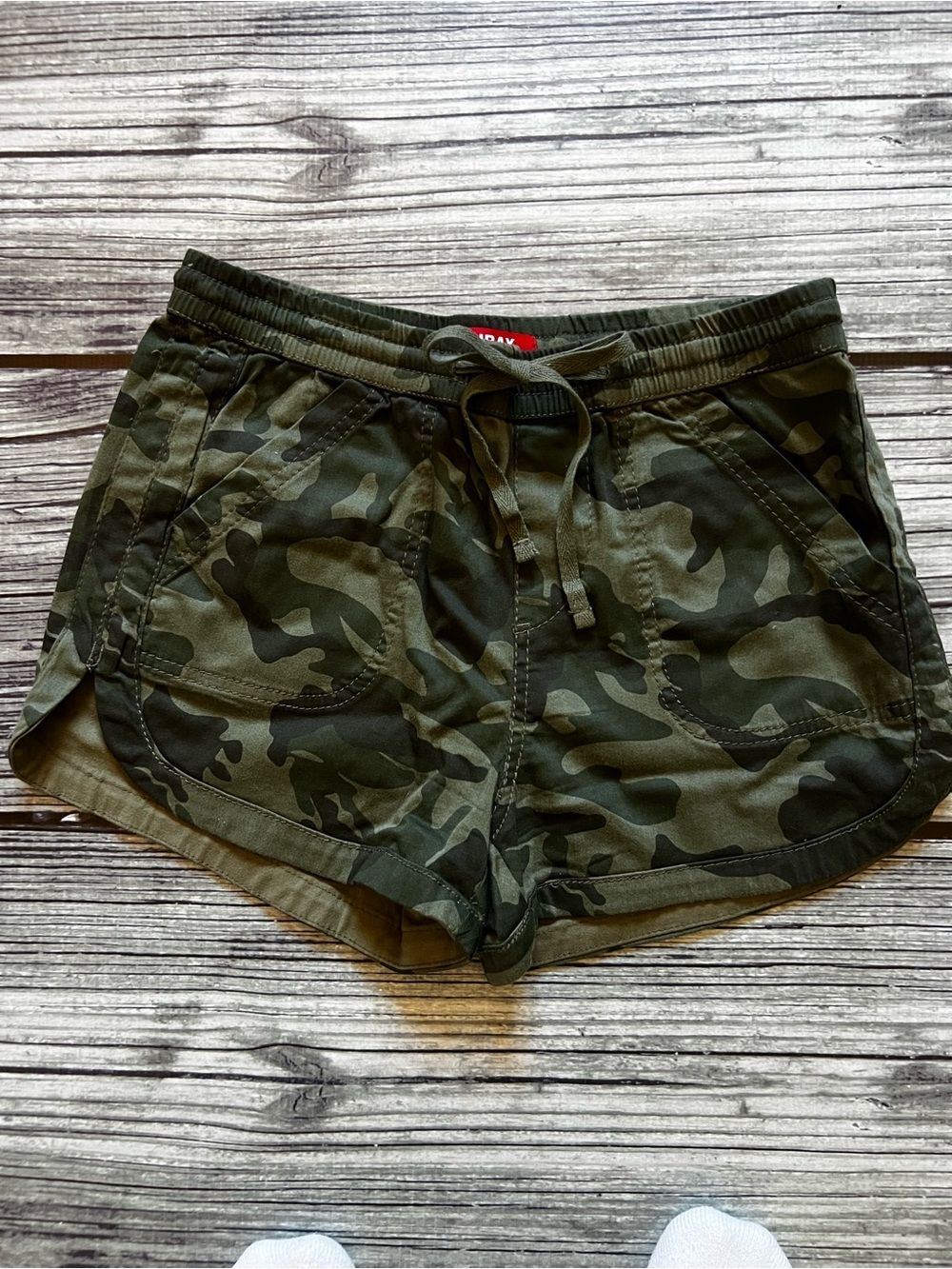 UnionBayCamo Drawstring Women's Shorts size Medium